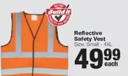 Build It Reflective Safety Vest offer