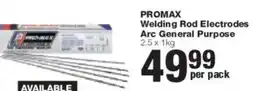 Build It PROMAX Welding Rod Electrodes Arc General Purpose offer