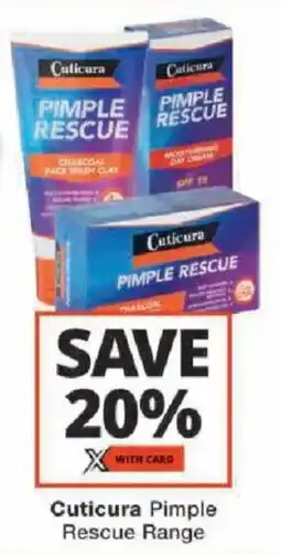 Checkers Cuticura Pimple Rescue Range offer