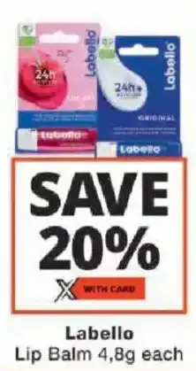 Checkers Labello Lip Balm offer