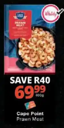 Checkers Cape Point Prawn Meat offer