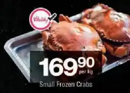 Checkers Vitality Small Frozen Crabs offer