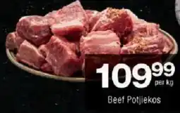 Checkers Beef Potjiekos offer