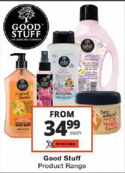 Checkers Good Stuff Product Range offer