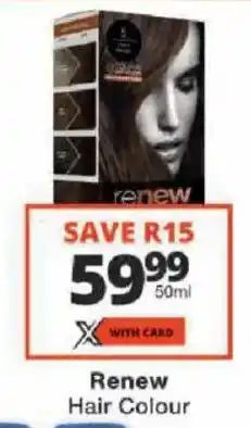 Checkers Renew Hair Colour offer