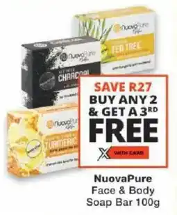 Checkers NuovaPure Face & Body Soap Bar offer
