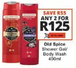 Checkers Old Spice Shower Gel/Body Wash offer