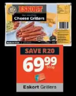 Checkers Eskort Cheese Grillers offer