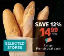 Checkers Large French Loaf offer
