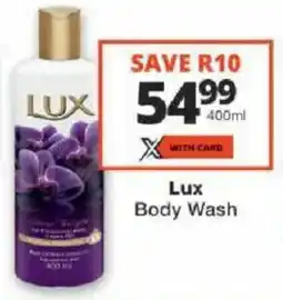 Checkers Lux Body Wash offer