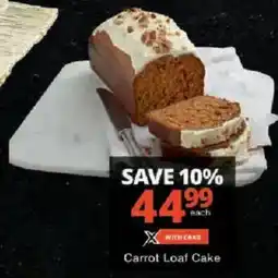 Checkers Carrot Loaf Cake offer