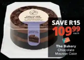 Checkers The Bakery Chocolate Mousse Cake offer
