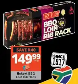 Checkers Eskort BBQ Loin Rib Rack offer