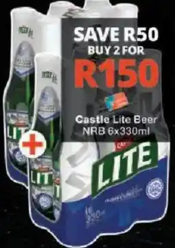 Checkers Castle Lite Beer offer