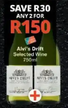 Checkers Alvi's Drift Selected Wine offer