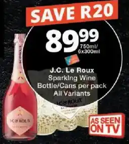 Checkers J.C. Le Roux Sparkling Wine offer
