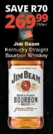 Checkers Jim Beam Kentucky Straight Bourbon Whiskey offer
