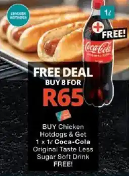 Checkers Chicken Hotdogs offer