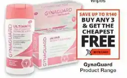 Checkers GynaGuard Product Range offer