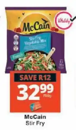 Checkers McCain Stir Fry offer