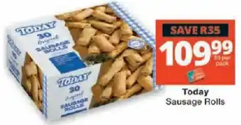 Checkers Today Sausage Rolls offer