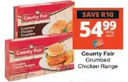 Checkers County Fair Crumbed Chicken Range offer