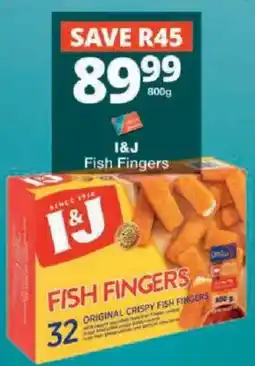 Checkers I&J Fish Fingers offer
