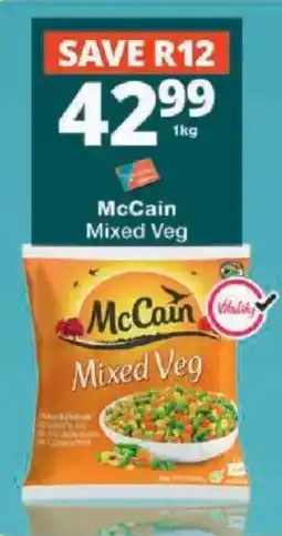 Checkers McCain Mixed Veg offer