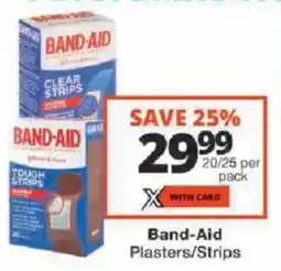 Checkers Band-Aid Plasters/Strips offer
