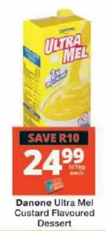 Checkers Danone Ultra Mel Custard Flavoured Dessert offer