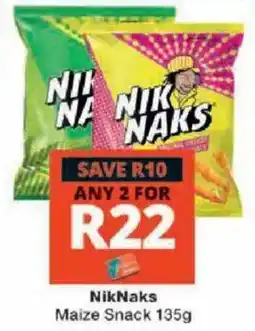 Checkers NikNaks Maize Snack offer