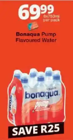 Checkers Bonaqua Pump Flavoured Water offer