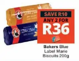 Checkers Bakers Blue Label Marie Biscuits offer
