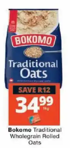 Checkers Bokomo Traditional Wholegrain Rolled Oats offer