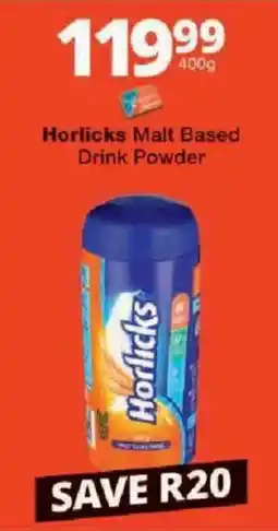 Checkers Horlicks Malt Based Drink Powder offer
