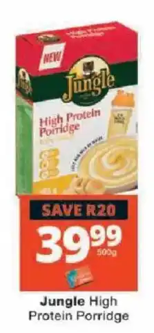 Checkers Jungle High Protein Porridge offer