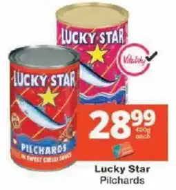 Checkers Lucky Star Pilchards offer