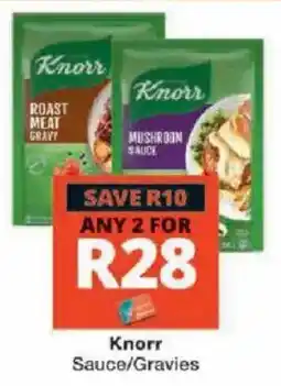 Checkers Knorr Sauce/Gravies offer