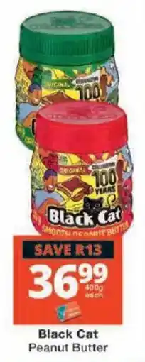 Checkers Black Cat Peanut Butter offer