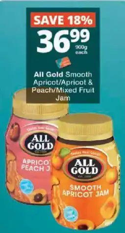 Checkers All Gold Smooth Apricot Jam offer