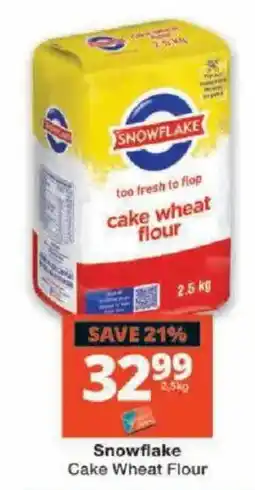Checkers Snowflake Cake Wheat Flour offer