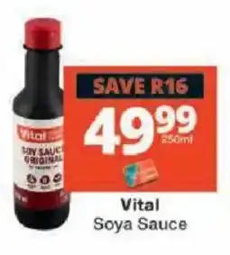 Checkers Vital Soya Sauce offer