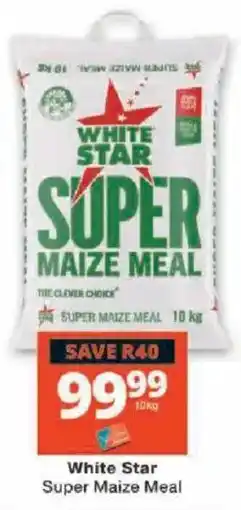 Checkers White Star Super Maize Meal offer