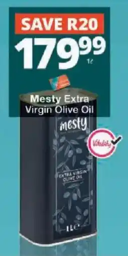 Checkers Mesty Extra Virgin Olive Oil offer