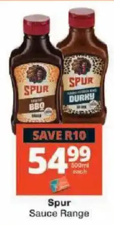 Checkers Spur Sauce Range offer