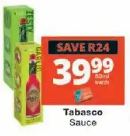 Checkers Tabasco Sauce offer