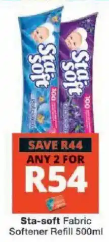 Checkers Sta-soft Fabric Softener Refill offer