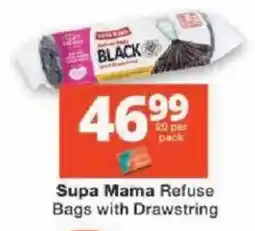Checkers Supa Mama Refuse Bags with Drawstring offer