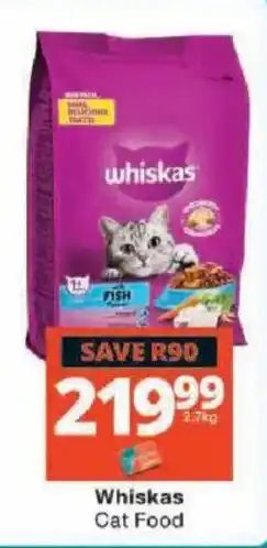 Checkers Whiskas Cat Food offer
