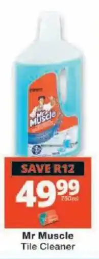 Checkers Mr Muscle Tile Cleaner offer